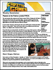 capital Games Newsletter 10/19/2012