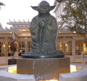 Yoda Fountain